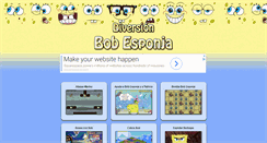 Desktop Screenshot of diversionbobesponja.com