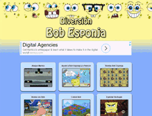 Tablet Screenshot of diversionbobesponja.com